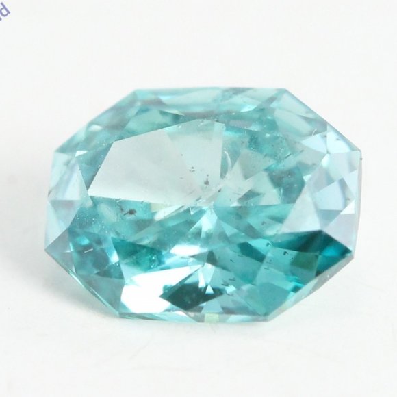 Radiant Loose Diamond (0.51 Ct Blue() Si3 ) C28003016 - Picture 1 of 5